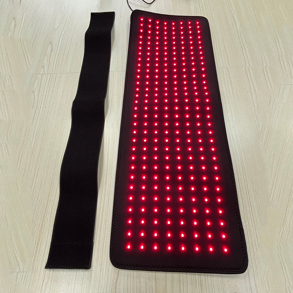660nm & 850nm Near-Infrared Therapy Belt – Heated Waist & Back Wrap
