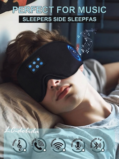 3-in-1 Bluetooth Sleep Mask with Wireless Headphones
