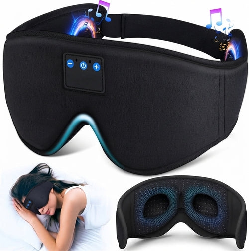 3-in-1 Bluetooth Sleep Mask with Wireless Headphones