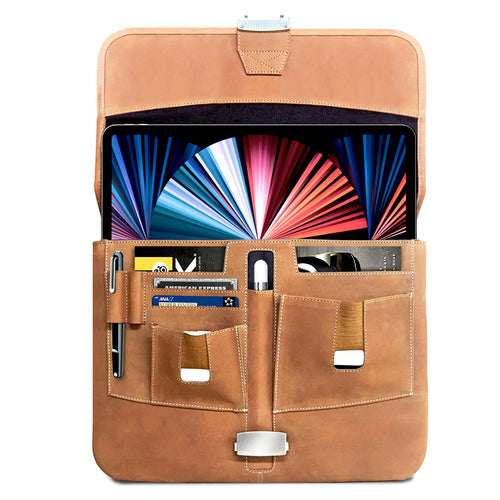 MacCase Premium Leather iPad Pro Briefcase